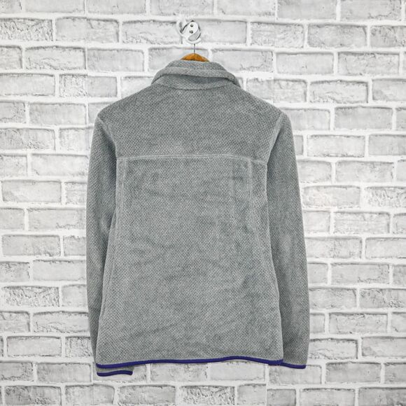 Patagonia Women's Re-Tool Snap T Pullover Jacket Polartec Fleece sz Medium - Picture 3 of 8